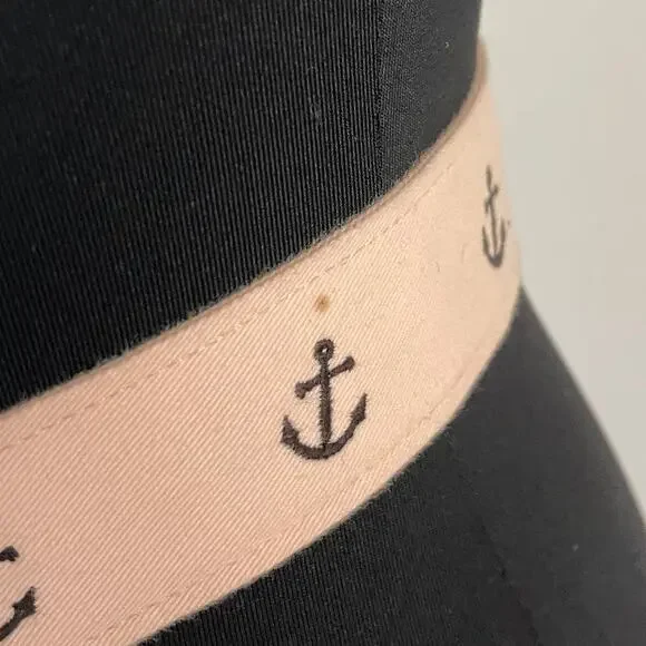J Crew Factory Anchor D Ring Belt S M Pink Nautical Classic Preppy - Picture 7 of 10